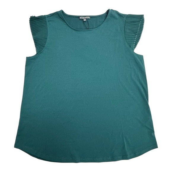 NWT Adrianna Papell Crew Neck Knit Top Size M - Picture 1 of 3